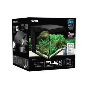 AQUARIO KIT FLUVAL FLEX 34 lts Preto