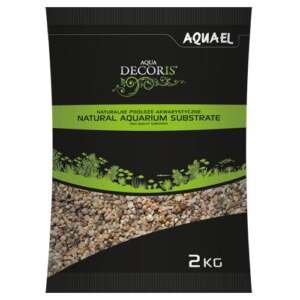 Aquael NATURAL MULTICOLORED GRAVEL 1.4 - 2 MM 2KG