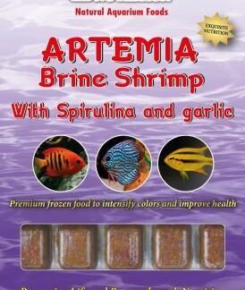 Artemia c spirulina e alho 100 grs