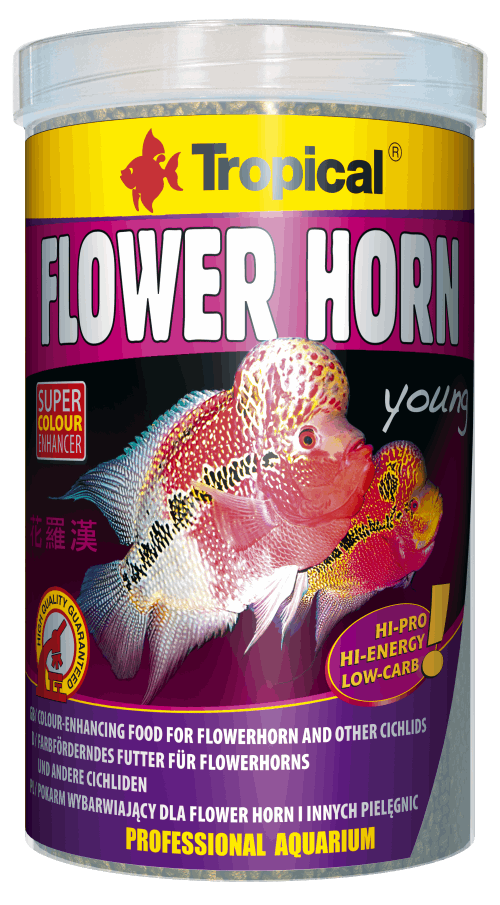 Tropical - Flower Horn Young Pellet - 1000ML