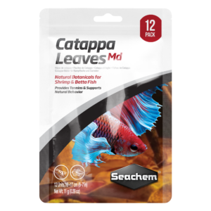 Seachem folhas de Catappa tam. medio