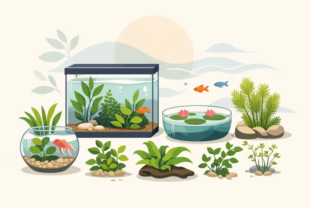 9 plantas aquáticas fáceis de cuidar