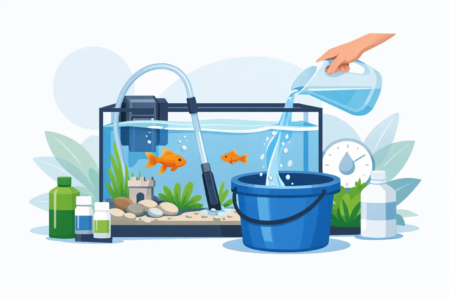 Com que frequência trocar água do aquário?