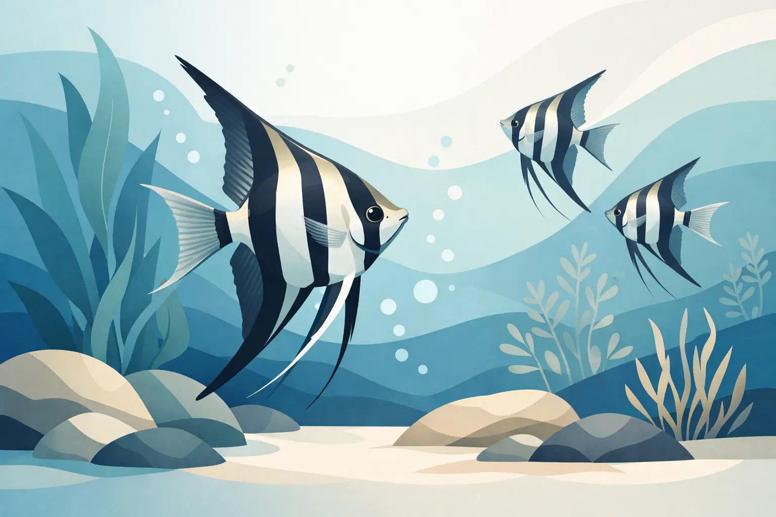 Pterophyllum Altum: exigência e elegância