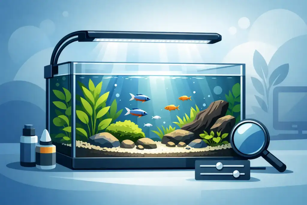 Review luminária LED para aquário: vale a pena?