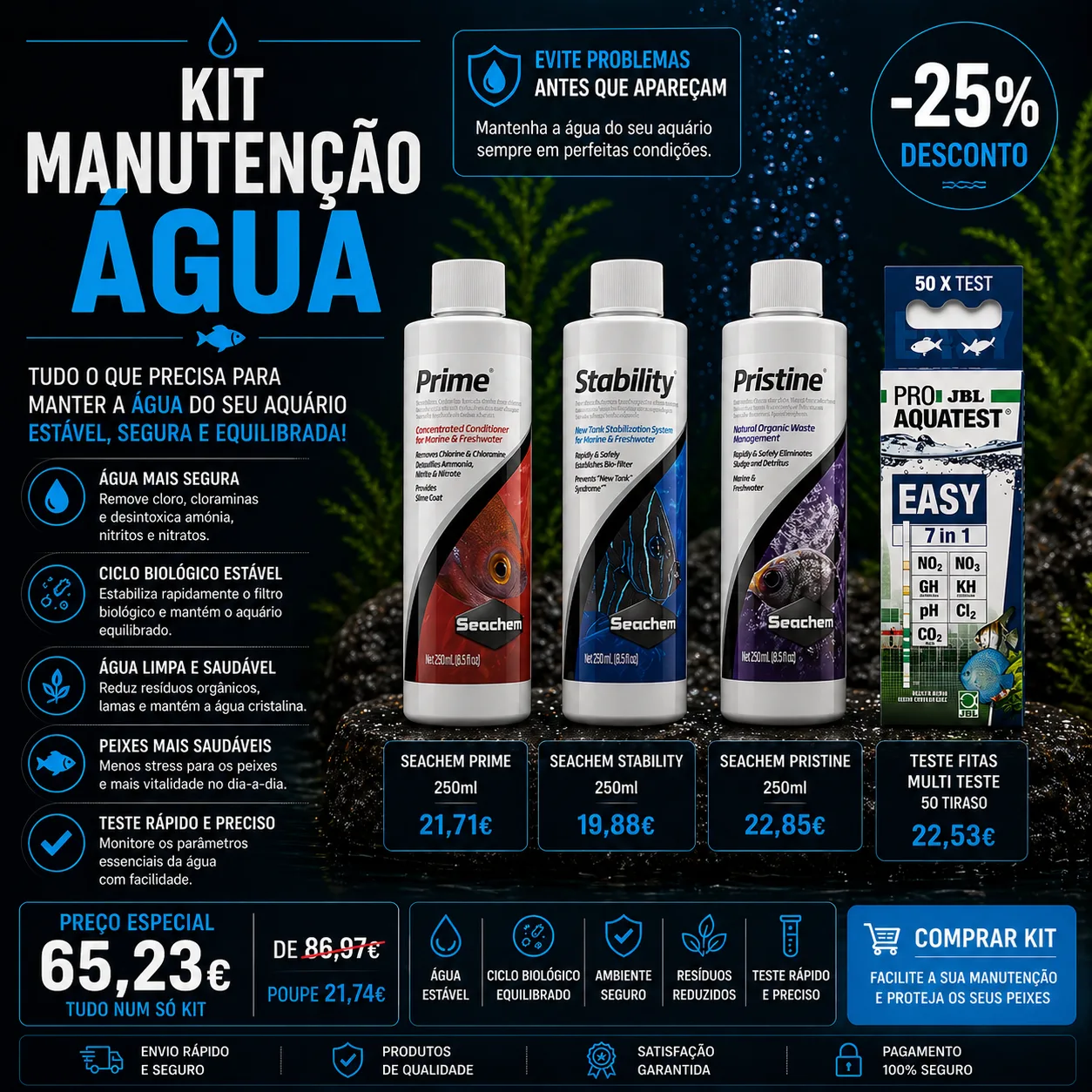 Pack MANUTENÇÃO ÁGUA
