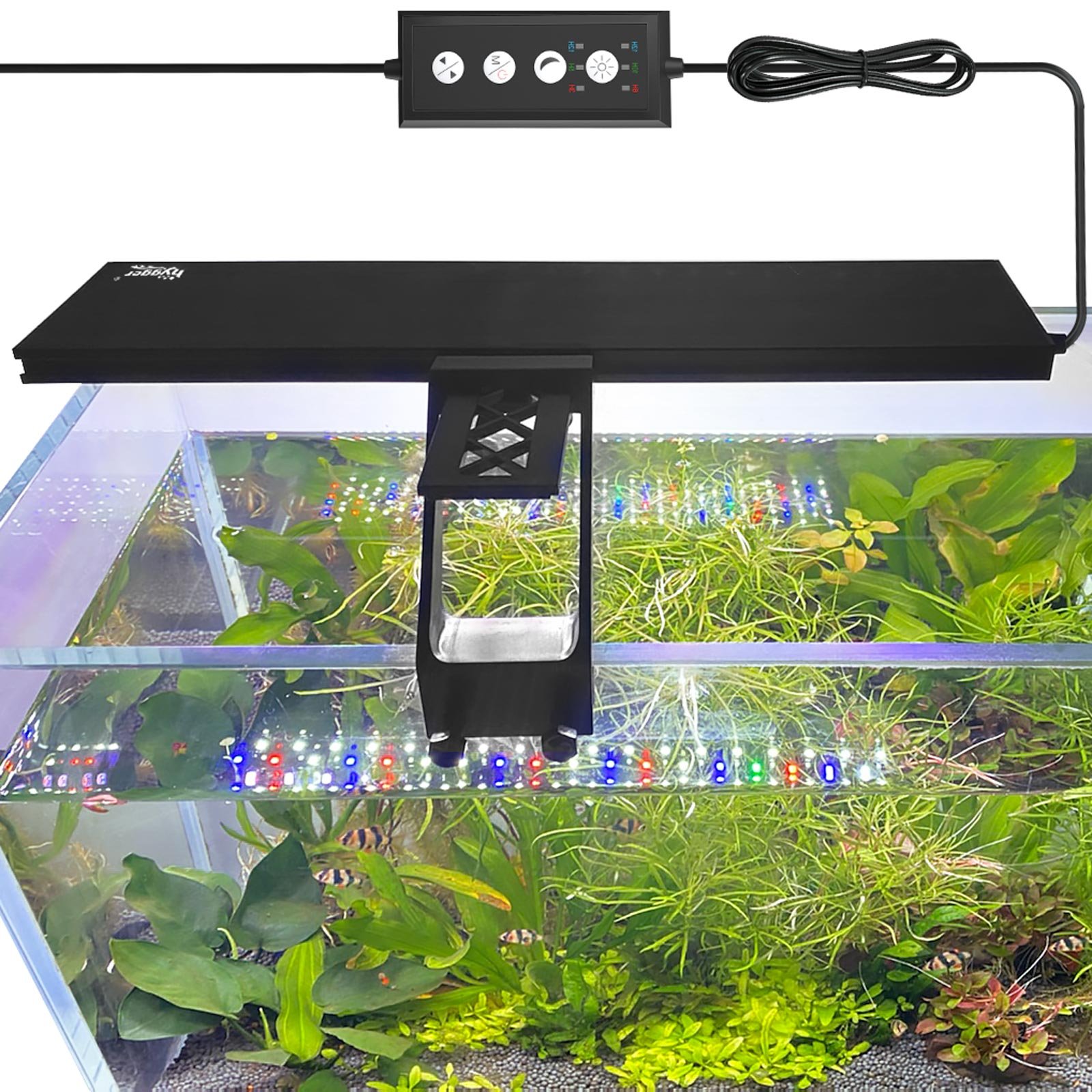 LED WRGB Hygger HG018 - alumínio 42 cm
