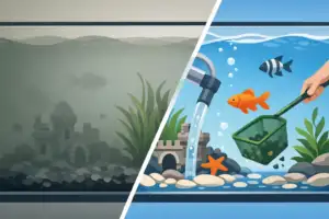 Aquário turvo: como resolver sem erros