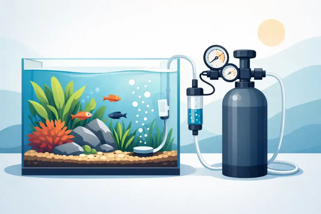 CO2 vale a pena no aquário?