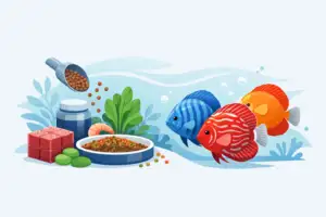 Guia de alimentação de discus sem erros