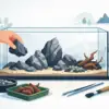 Como preparar o hardscape para um aquário