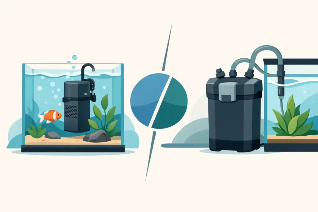 Filtro interno vs externo: qual escolher?
