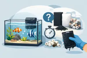 Quando trocar as mídias filtrantes do aquário?
