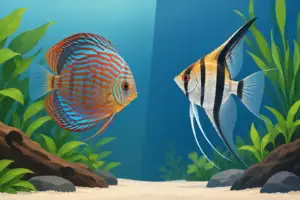 Discus vs escalares no aquário: qual escolher?